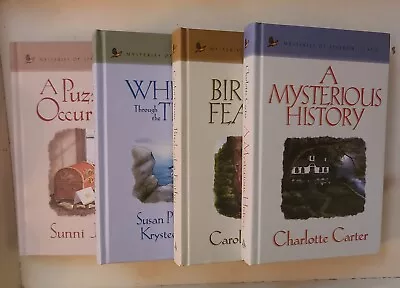 MYSTERIES OF SPARROW ISLAND 4 Book Lot By Guideposts ~ Hardback VG • $14.99