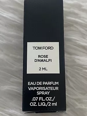 TOM FORD ROSE D’ AMALFI EDP Perfume Sample 2ML   Spray Genuine  • $48.47