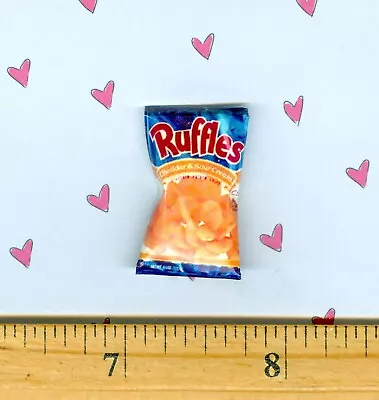 Dollhouse Miniature Size POTATO CHIP Bag  # R • $2.45