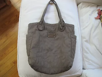 Marc By Marc Jacobs Workwear Taupe Quilted Nylon Extra Large Tote/Computer Bag. • $89.95