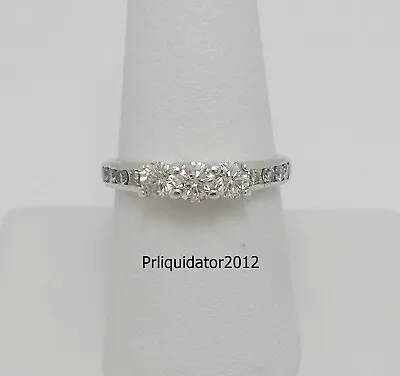 1CT Diamond Solitaire Engagement Anniversary Wedding Bridal Ring 10K White Gold • $499.99