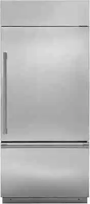 ZICS360NVRH Monogram 36  Bottom Freezer Refrigerator Stainless RIGHT Hinge • $5299