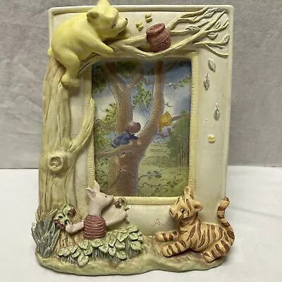 Charpente Vintage Classic Winnie The Pooh Piglet Tigger Picture Frame-Free Ship • $28