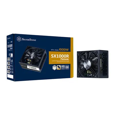 1000W SilverStone SX1000R-PL SFX12V 4.0 PCIe5 Fully Modular 80PLUS Cybenetics • £288.36