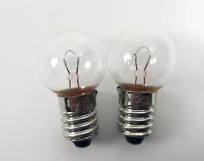 2x ORBITEC LIGHT BULB LAMP 5122 E10  ~ 6V  5 W Krypton  ZEISS Microscopes NOS • $14.99