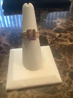 14k Laura Ramsey Ametrine And White Stone Ring • $499