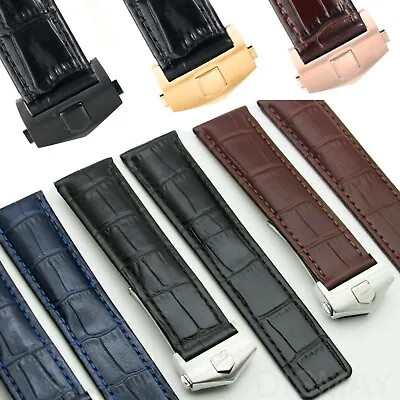 Summit 2 22mm Leather Watch Band Strap With Clasp Montblanc Summit 2 Smartwatch • $49.99