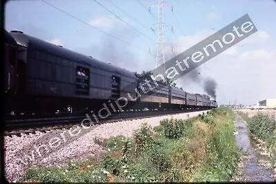 Original Slide Norfolk & Western  NW 611 4-8-4 Locomotive Bellwood ILL 8-6-83 • $19.96
