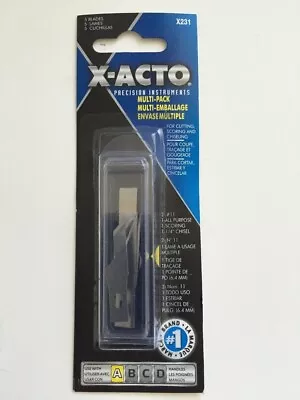 Xacto Knife Refill Blades Multi-pack Use With A Handles • $6.49