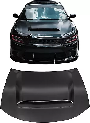 For 2015-2022 Dodge Charger Demon Style ALUMINUM Hood Functional Vented Bezel • $749