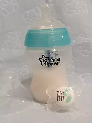 £13.99 • Buy Reborn Fake Milk Bottle And Dummy