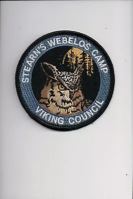 Viking Council Stearn's Webelos Camp Patch • $2.40