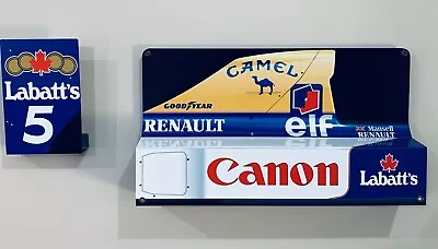 WOW!!!FORMULA 1 F1 WILLIAMS RENAULT FW14B Sign Mansell Race Car Nose Style • $120