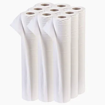 White Couch Rolls Massage Table Bed Cover Hygiene Paper Rolls 20  40m • £5.94