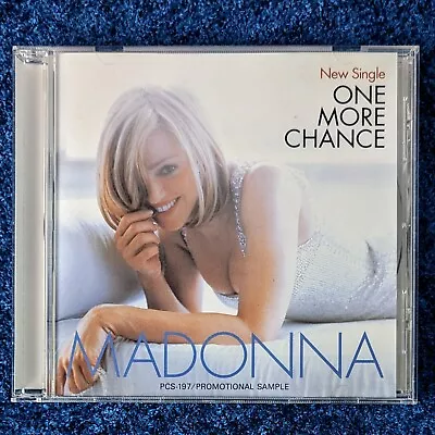 MADONNA ONE MORE CHANCE PROMO SAMPLER CD WARNER JAPAN 1996 Something To Remember • $1295