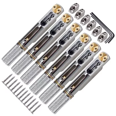 Improve Your Guitar's Tone With This Headless Bridge Accessory Kit 6 String • $133.32