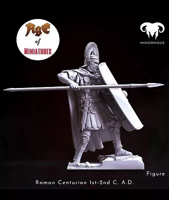 Roman Centurion Fighting Pose Figure Resin 3D Printed By Minormous • $16.99