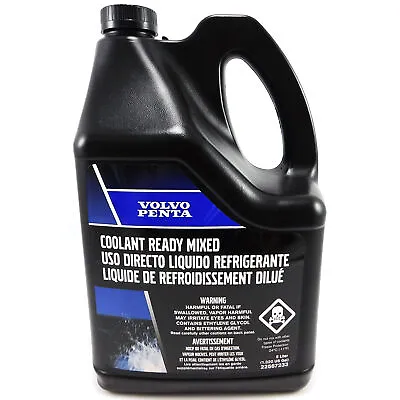 Volvo Penta New OEM Green Ready To Use Engine Coolant 22567233 • $49.99