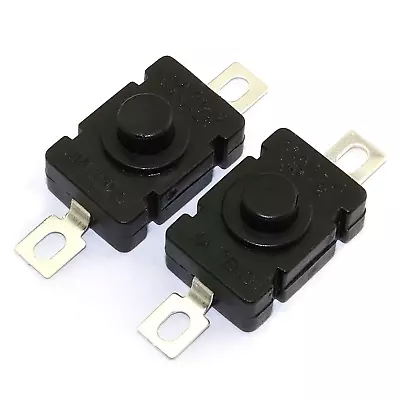 10Pcs Self-Lock Push Button Switch KAN-28 For Flashlight SMD Type On-Off Mini Sw • $12.65