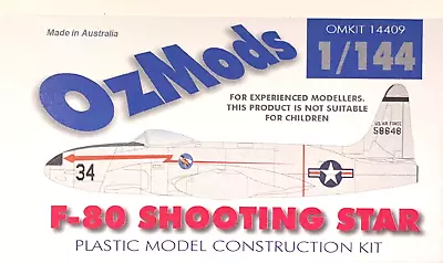 1/144 Cold War Fighter: Lockheed F-80 Shooting Star [USAF] #14409 : OZMODS • $19.95