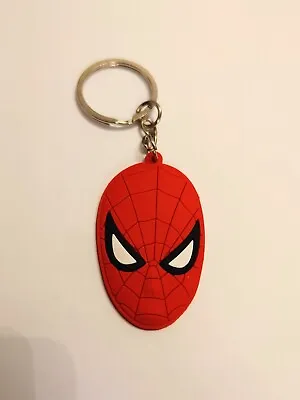 Spiderman Marvel PVC Keyring Keychain Handbag Charm Retro Gamer Gift Kids Cute  • £2.95