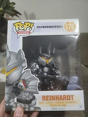 $15.30 • Buy Pop! Vinyl Overwatch Figure - 6  Reinhardt Funko #178