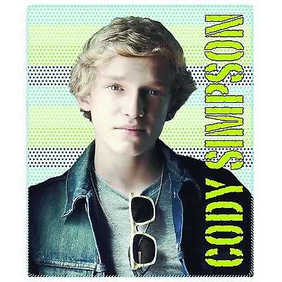 $21.99 • Buy Cody Simpson Portrait Fleece Throw Blanket Ultra Light 50 X60 