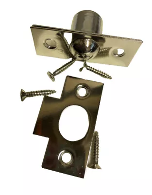 £2.80 • Buy Bales Ball Catch 19mm, Sprung Ball Bearing Door Catch, Nickel Plated