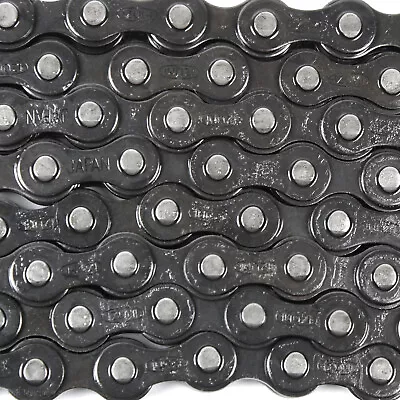 IZUMI Standard 1/8  Black/Gray Bike Chain 116L Track BMX Fixed Gear Single-Speed • $15.85