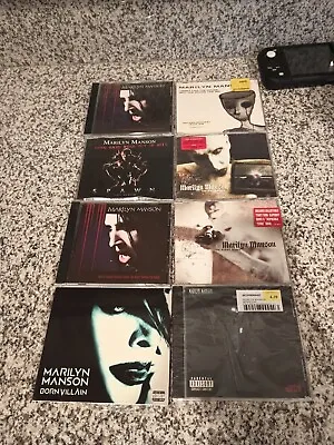 Marilyn Manson Single Cd Lot Of 8 • $50