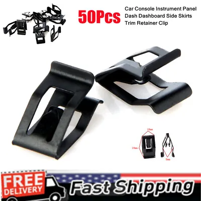 50Pcs Car SUV Console Instrument Panel Dash Dashboard Skirts Trim Retainer Clips • $16.19