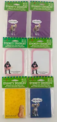 American Greetings Magnetic Self-stick Note Pads Set Of 6 Chimpanzee Dog Duck • $4.99