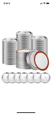 Wide Mouth Canning Lids 114 Count • $17