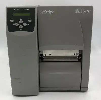 Zebra S4M (S4M00-2001-0100D) Thermal Label Printer - No Cables • $75
