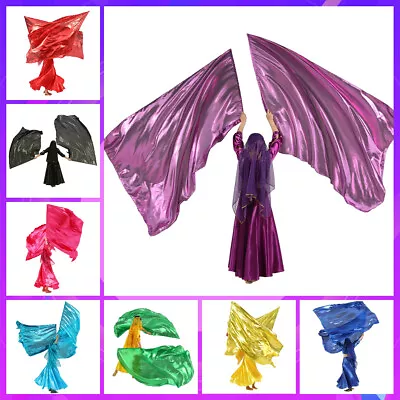 New Dance Metallic Rectangle Angle Worship Wing Flag Veil Praise Flag Dance Prop • $11.26