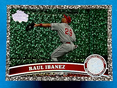 2011 Topps Platinum Diamond Anniversary Raul Ibanez #656 • $1.99