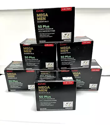 GNC 50 Plus Vitapak Program 4 In 1 Mega Men 30-Day ***Prostate+Sexual Support*** • $9.25