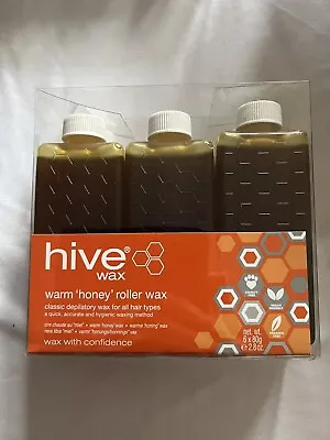 New Hive Roller Wax Cartridge Refills Warm Honey 6 X 80g • £12.49