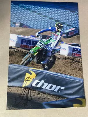 Chad Reed  #22 Signed 8x12 Action Photo - Coa • $37.99