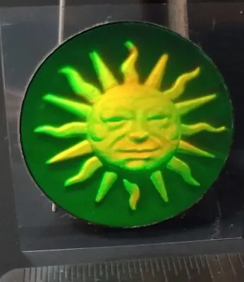 Vintage Stickers 3D Holographic Sun Sticker Mod VTG RARE Laser Polaroid ? • $8.99