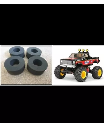 Tamiya Blackfoot Foam Sponge Tyre Inserts 1/10 Wild Dagger Monster Beetle Rc Car • £9.99