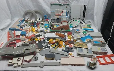 Micro Machines Play Sets Lot Galoob Garage Aircraft Carrier Etc. Lots Of Parts • $99.99