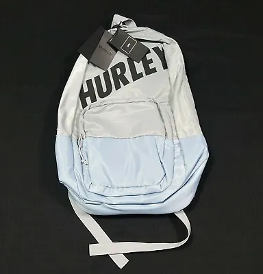 Hurley UNisex Fast Lane Backpack - Gray Blue HU0127-080  • $27.99