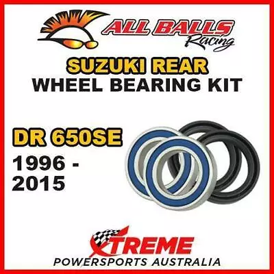 $48.95 • Buy MX Rear Wheel Bearing Kit For Suzuki DR650SE DR 650SE 1996-2015 Moto, All Balls 