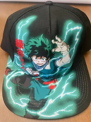 MY HERO ACADEMIA Men's Hat Japan Anime MANGA Izuku Midoriya Cartoon Logo Cap • $12