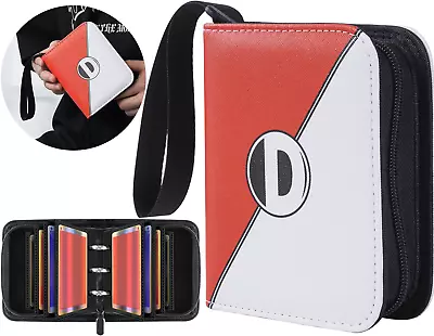 D DACCKIT Mini Card Binder - Holds 90 Cards | 2 Pocket Small Trading Card Album • $12.68