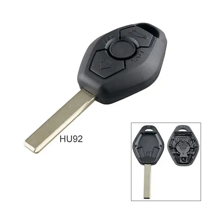 $8.32 • Buy 3 Button Car Remote Key Fob Case Black For BMW E38 E39 E46 M5 X3 X5 Z3 Z4