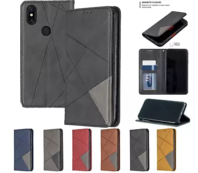 Xiaomi Mi Mix 3 Pu Leather Slim Flip Case Patterned Collage Style • $8.50