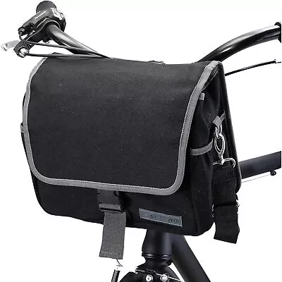 Bike Bag For Front Frame Or Rear Rack Mount Waterproof Messenger Bag Clip On... • $55.28