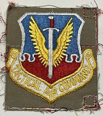 Original U.S. Air Force Tactical Air Command Uncut Edges Patch • $7.95